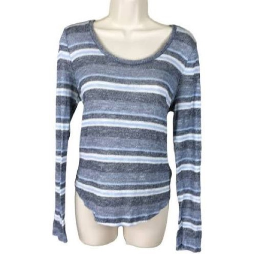 Blue Multicolor Long Sleeve Sweater ❄️